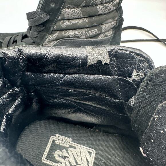 VANS Star Wars Dark Side SK8 High Top Black/Grey Sneakers Mens Size 5.5 - Picture 12 of 16
